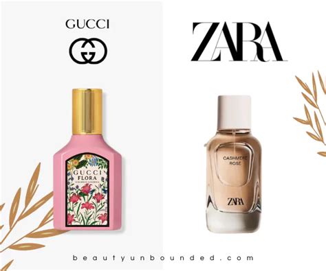 zara gucci flora dupe